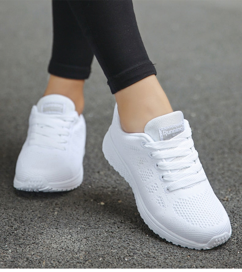 Damen Sneaker Atmungsaktiv Leicht Sportlich Bequem Schuhe-Luzern Mode