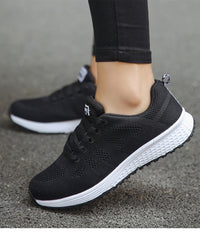 Damen Sneaker Atmungsaktiv Leicht Sportlich Bequem Schuhe-Luzern Mode