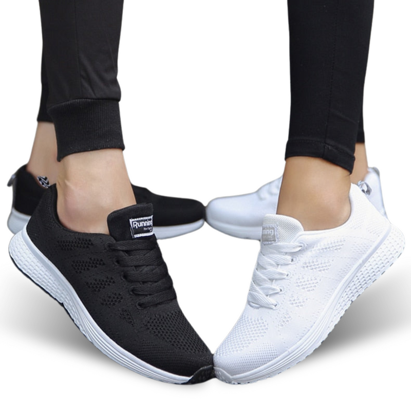 Damen Sneaker Atmungsaktiv Leicht Sportlich Bequem Schuhe-Luzern Mode