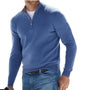 Herren Kaschmirpullover mit Reißverschluss - Luxusmode Online-Dunkelblau-S-Luzern Mode