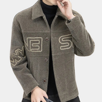 Herren Fleecejacke mit Knöpfen - Stilvolle Wintermode-Luzern Mode