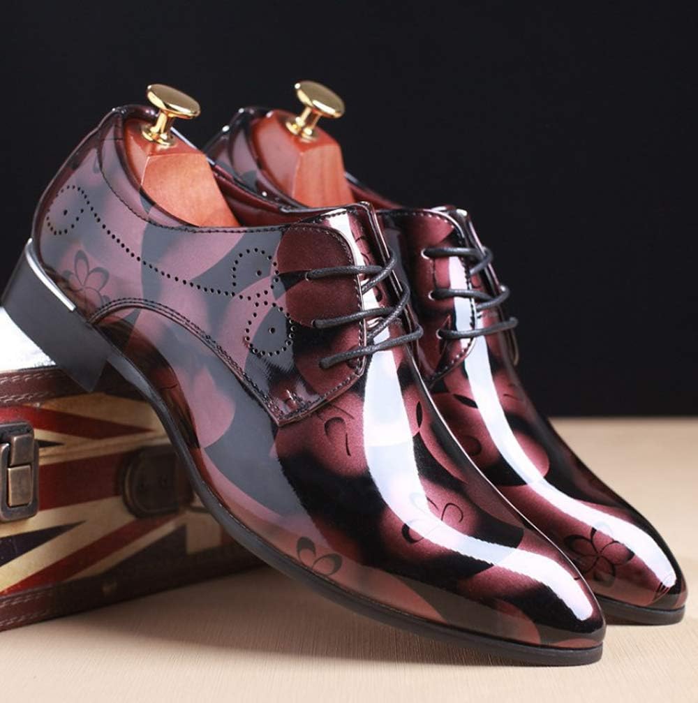 Herren Lackleder Business Schuhe - Elegante Schnürschuhe-Luzern Mode