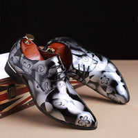 Herren Lackleder Business Schuhe - Elegante Schnürschuhe-Luzern Mode