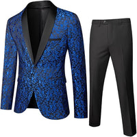 Herren Anzug Größentabelle - Maßtabelle für Jacke & Hose-Blau-XS-Luzern Mode