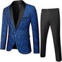 Herren Anzug Größentabelle - Maßtabelle für Jacke & Hose-Blau-XS-Luzern Mode