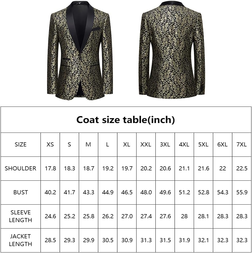 Herren Anzug Größentabelle - Maßtabelle für Jacke & Hose-Luzern Mode