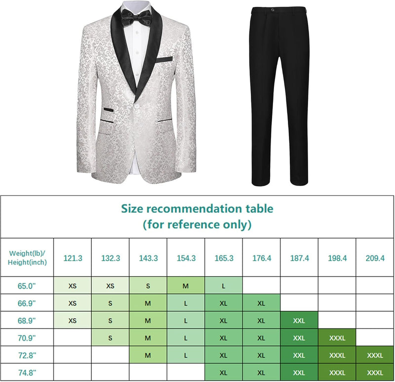 Herren Anzug Größentabelle - Maßtabelle für Jacke & Hose-Luzern Mode