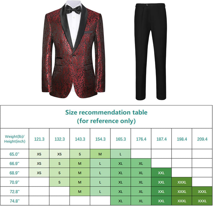 Herren Anzug Größentabelle - Maßtabelle für Jacke & Hose-Luzern Mode
