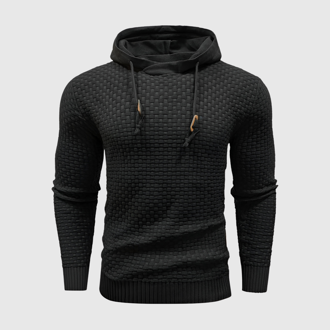 Herren Strickpullover mit Kapuze - Modischer Hoodie-Luzern Mode
