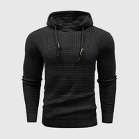 Herren Strickpullover mit Kapuze - Modischer Hoodie-Luzern Mode