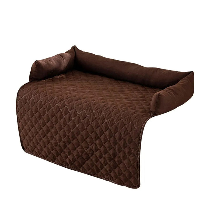 Bankberschermhoes | Huisdieren Waterbestendig Stijlvol Zacht Luxe -Bruin-S 75x75cm-Luzern Mode