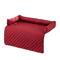 Bankberschermhoes | Huisdieren Waterbestendig Stijlvol Zacht Luxe -Rood-S 75x75cm-Luzern Mode