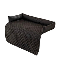 Bankberschermhoes | Huisdieren Waterbestendig Stijlvol Zacht Luxe -Zwart-S 75x75cm-Luzern Mode