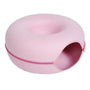 Katzenbett | Luxus Donut Spielhaus Komfortabel Nachhaltig Beruhigend-Rosa-Luzern Mode