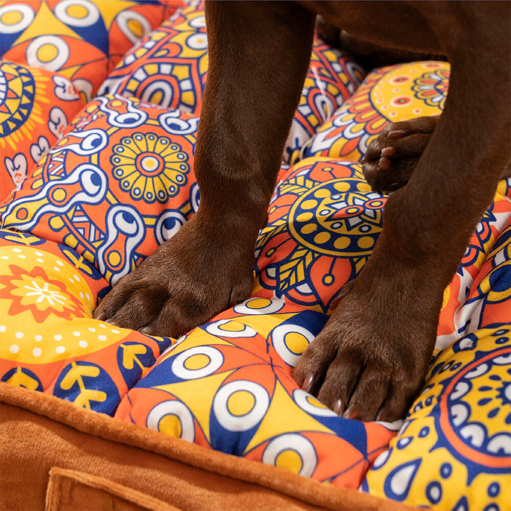 Hundebett | Marokkanischer Stil Komfortabel Ergonomisch Weich Stilvoll-Luzern Mode