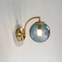 Wandleuchte | Modern | Stilvoll | Glas | Vielseitig | Langlebig | Einzigartig | LED | Atmosphärisch-Blau-Luzern Mode