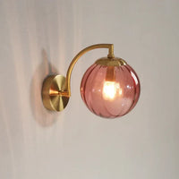 Wandleuchte | Modern | Stilvoll | Glas | Vielseitig | Langlebig | Einzigartig | LED | Atmosphärisch-Bordeauxrot-Luzern Mode