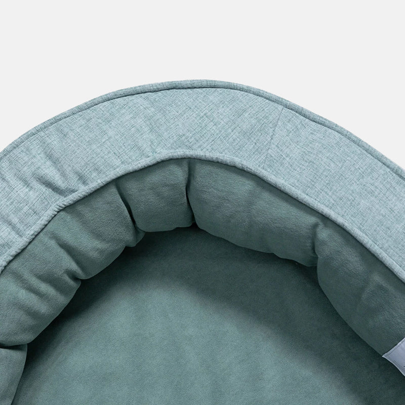 Hundebett | Oval Komfortabel Orthopädisch Beruhigend Luxus Rutschfest-Luzern Mode