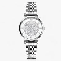 Damen Armbanduhr | Luxus Stilvoll Titan Vielseitig Klassisch Langlebig-Zilber-Luzern Mode