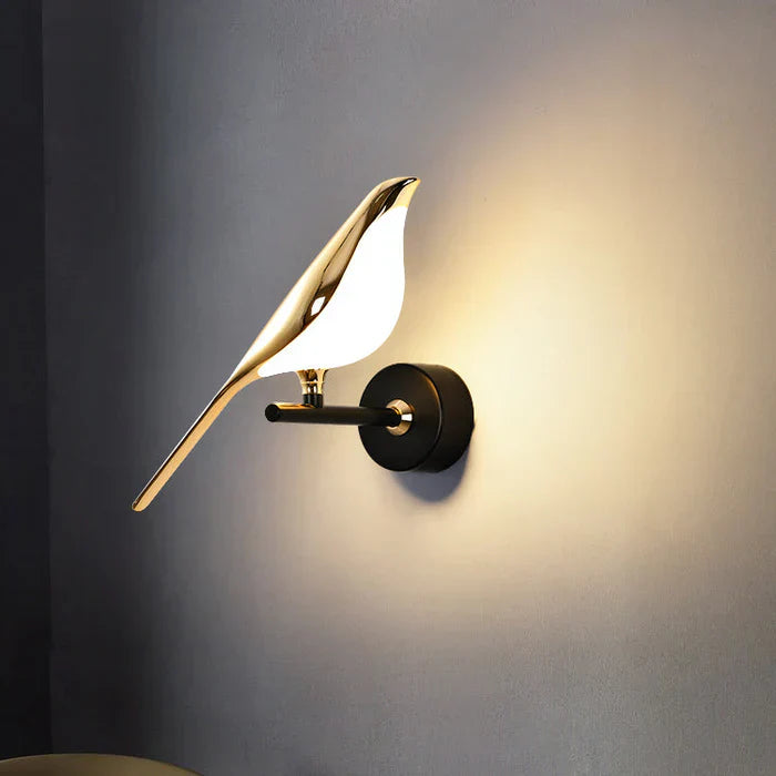 Vogel Wandleuchte | Nachhaltig Stilvoll Vielseitig LED Stimmungsvolles Modernes Design-1 Bird-Luzern Mode