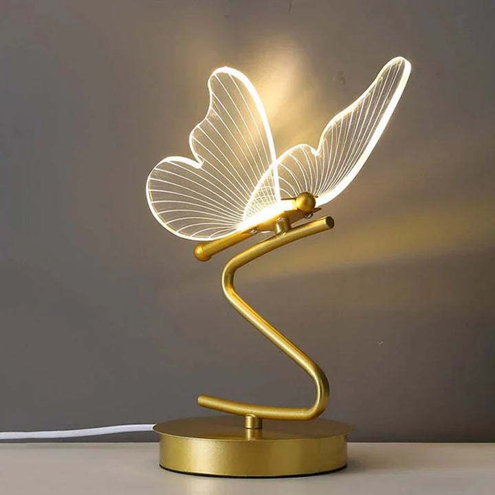 Vlinder Tischlampe | Einzigartig Stimmungsvolles LED Energiesparend Langlebig Stilvoll Modern-Luzern Mode