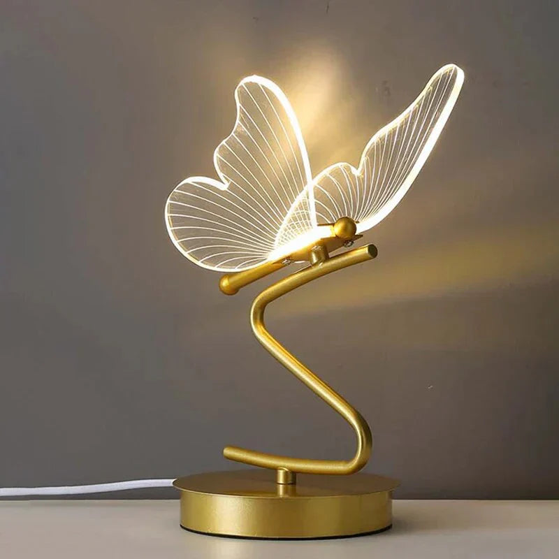 Vlinder Tischlampe | Einzigartig Stimmungsvolles LED Energiesparend Langlebig Stilvoll Modern-Luzern Mode