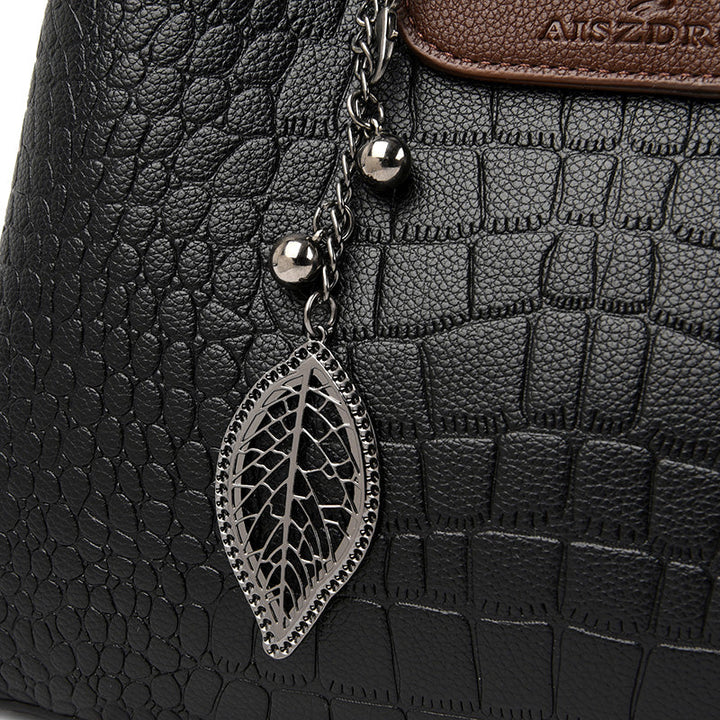Geflochtene Handtasche Damen - Elegante Schultertasche-Luzern Mode
