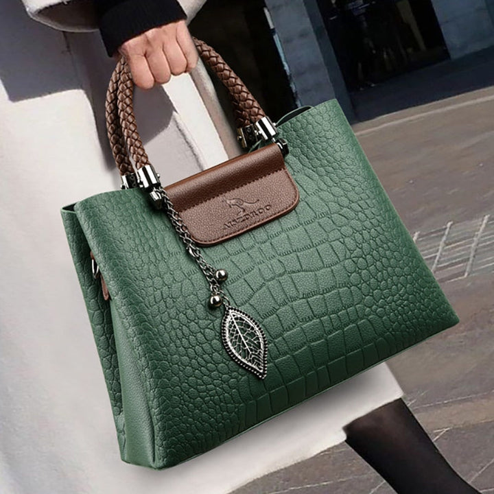 Geflochtene Handtasche Damen - Elegante Schultertasche-Luzern Mode