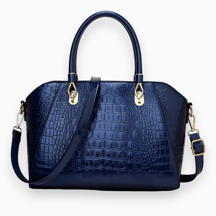 Luxus Damen Handtasche mit Krokodil-Muster und Schulterriemen-Luzern Mode