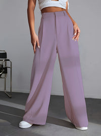 Damen High Waist Palazzo Hose mit weitem Bein Design-Luzern Mode