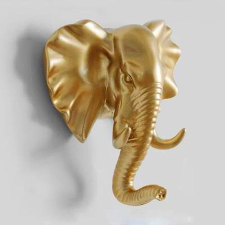 Goldene Tier-Wandhaken | Luxuriös Stilvoll Einzigartig Praktisch Langlebig-Elefant-Luzern Mode