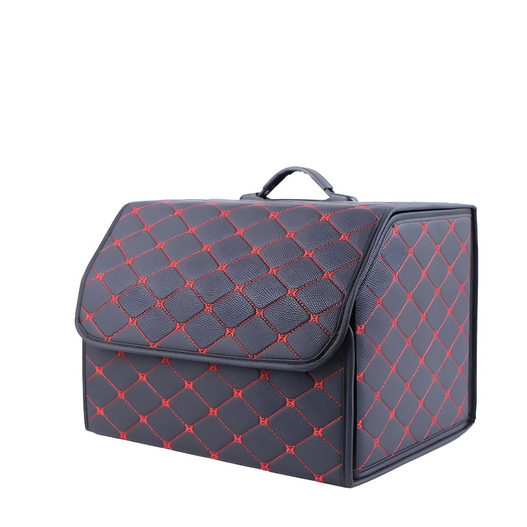 Kofferraum-Aufbewahrungsbox | Leder Langlebig Stilvoll Praktisch Geräumig Vielseitig-M-Luzern Mode