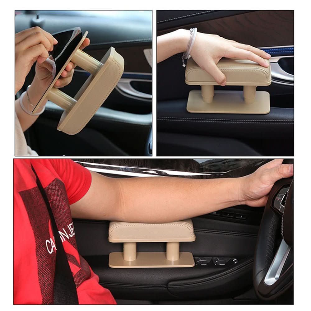 Auto-Armlehne | Anti-Rutsch Komfortabel Universal Leder Langlebig-Luzern Mode