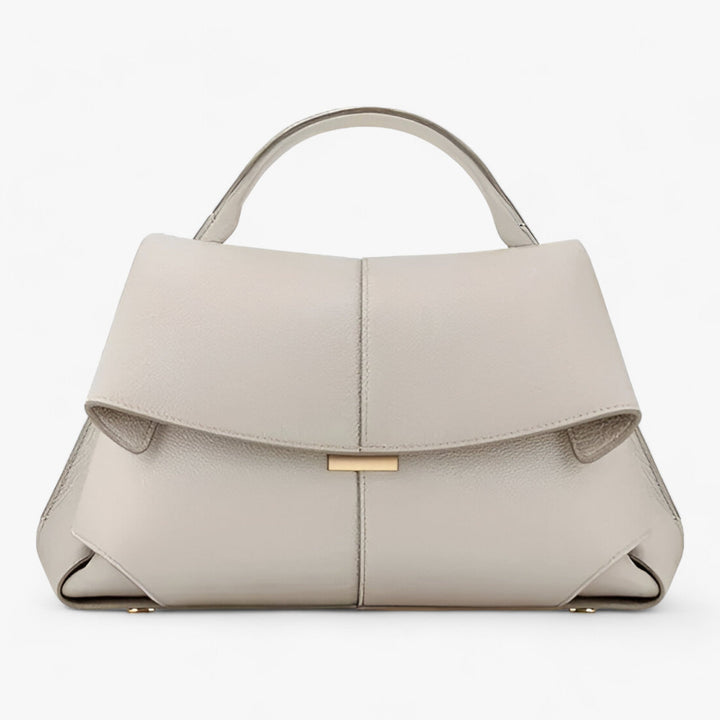 Luxuriöse Damenhandtasche aus Leder mit elegantem Design-Weiß-Luzern Mode