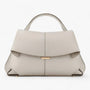 Luxuriöse Damenhandtasche aus Leder mit elegantem Design-Weiß-Luzern Mode