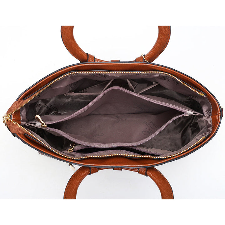 Luxuriöse Damenhandtasche mit geräumigem Innenfach-Luzern Mode