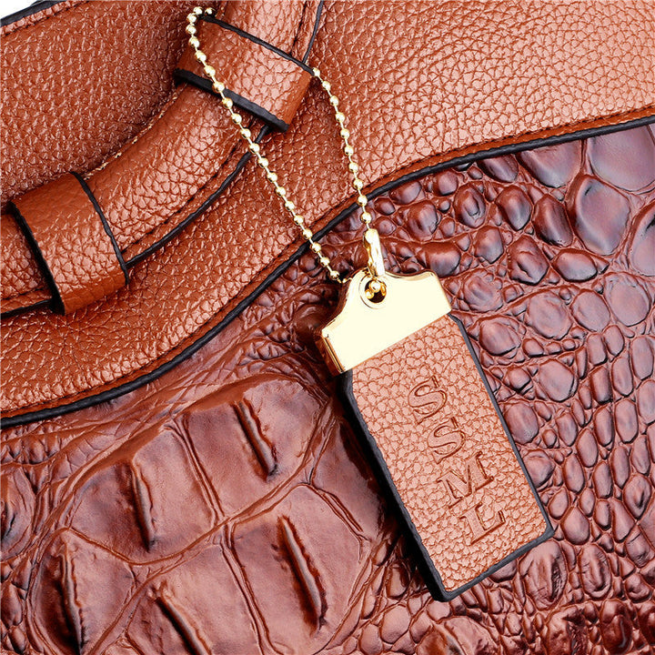 Luxuriöse Damenhandtasche mit geräumigem Innenfach-Luzern Mode