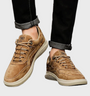 Herren Sneaker 1987 - Bequeme Freizeitschuhe für Alltag-38-Braun-Luzern Mode