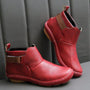 Wasserdichte Damen Stiefeletten - Bequeme Ankle Boots-Rot-35-Luzern Mode