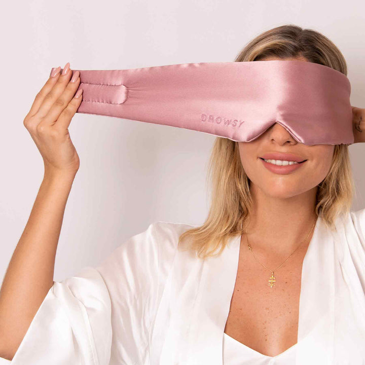 Luxuriöse Seidenschlafmaske für erholsamen Schlaf-Luzern Mode