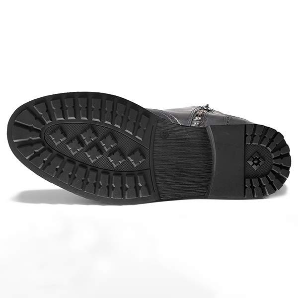 Herren Wildlederstiefel mit Nahtdetails für Outdoor-Abenteuer-Luzern Mode