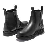 Herren Wildlederstiefel mit Nahtdetails für Outdoor-Abenteuer-Luzern Mode