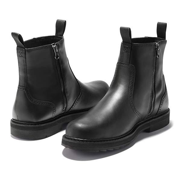 Herren Wildlederstiefel mit Nahtdetails für Outdoor-Abenteuer-Luzern Mode