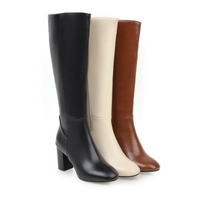 Hochwertige Damen Stiefelette aus Leder für Herbst/Winter-Luzern Mode
