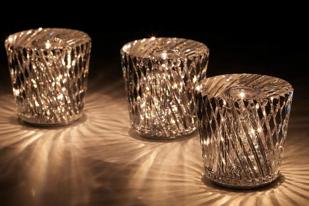 Kristall-Tischlampe | Einzigartig Stilvoll Wiederaufladbar LED Langlebig Vielseitig-Luzern Mode