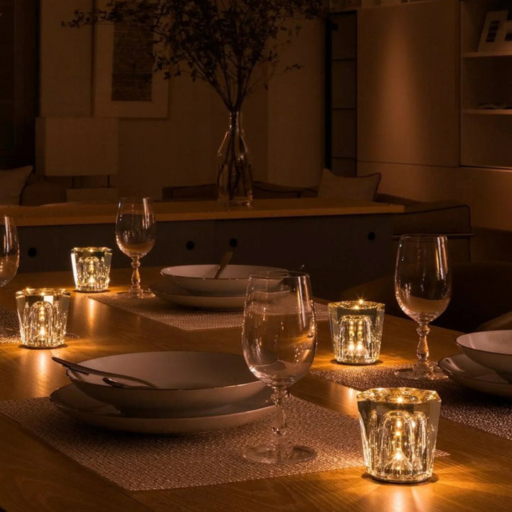 Kristall-Tischlampe | Einzigartig Stilvoll Wiederaufladbar LED Langlebig Vielseitig-Luzern Mode