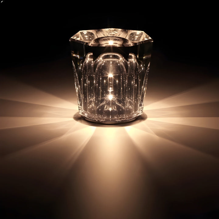 Kristall-Tischlampe | Einzigartig Stilvoll Wiederaufladbar LED Langlebig Vielseitig-Decrux-Luzern Mode