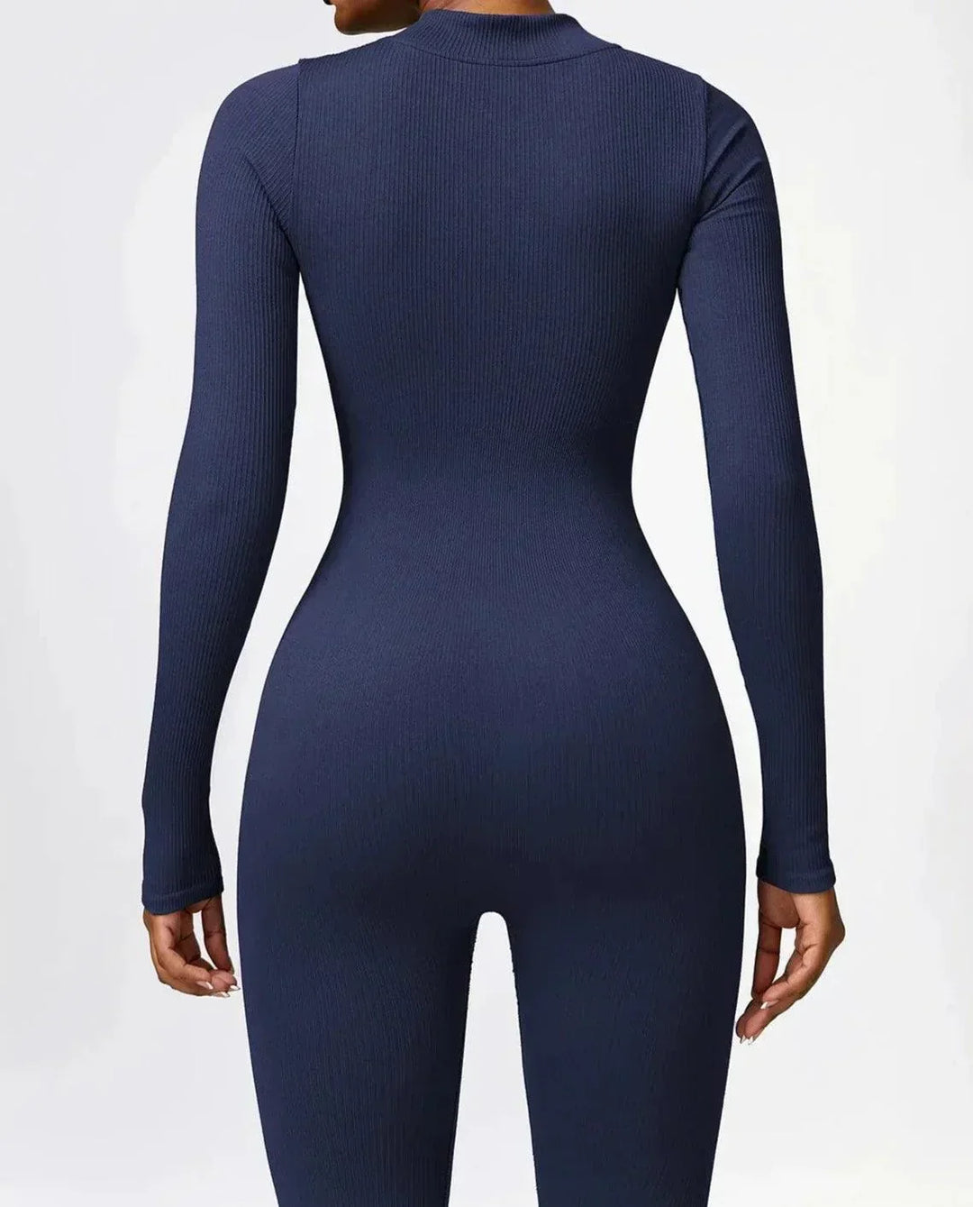 Damen Jumpsuit Langarm Einteiler Sportlich Bequem-Luzern Mode