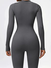 Damen Jumpsuit Langarm Einteiler Sportlich Bequem-Luzern Mode