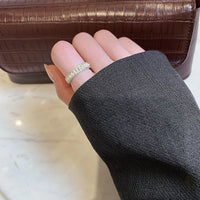 Damenring | Gold | Mit Perlen | Luxuriös | Stilvoll | Geschenk-Luzern Mode